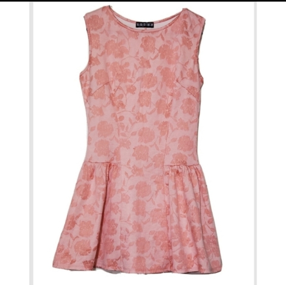 Women's dress Mini orange dress fit flare cute dre - Picture 2 of 5